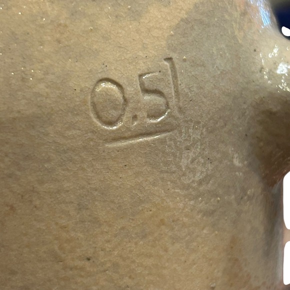 Vintage Henninger Brau Stoneware Beer Stein Frankfurt 0.5L Germany circa 1950's - Picture 3 of 7